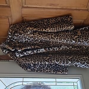 Faux Fur Leopard 🐆 Coat